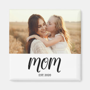 Imán Magnet de regalo fotográfico establecido por mamá