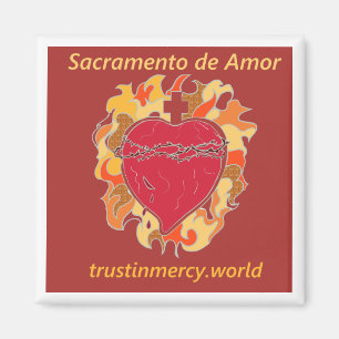 Imán Magnet de Sacramento de Amor