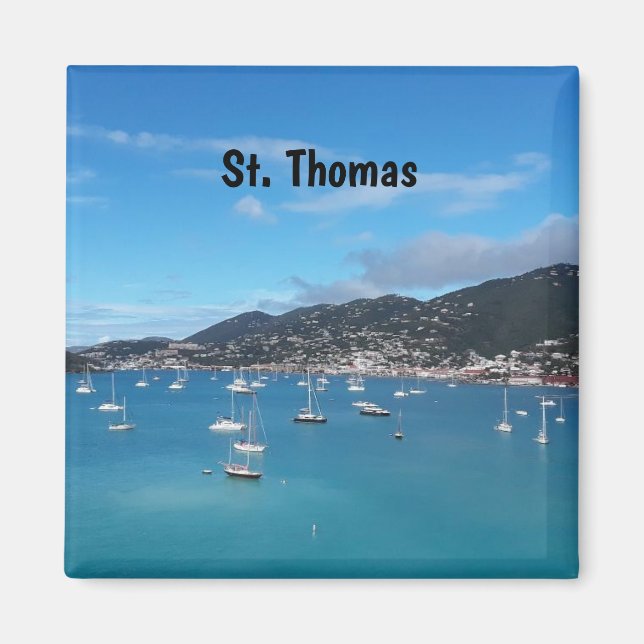 Imán Magnet de St. Thomas (Frente)