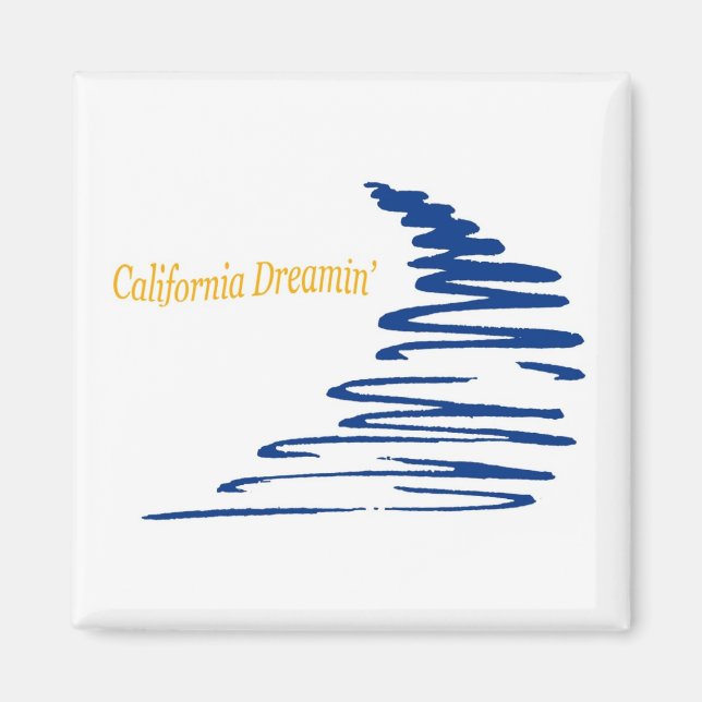Imán Magnet de Sueño de California (Frente)