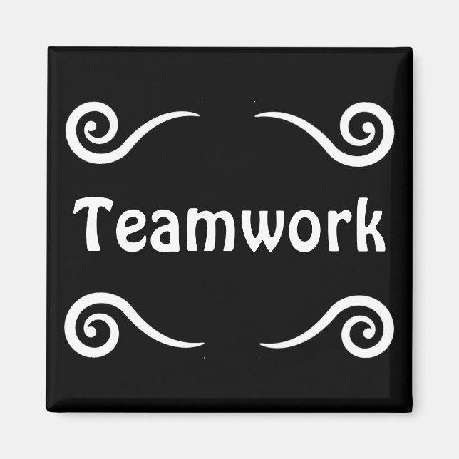 Imán Magnet de TeamWork (Frente)