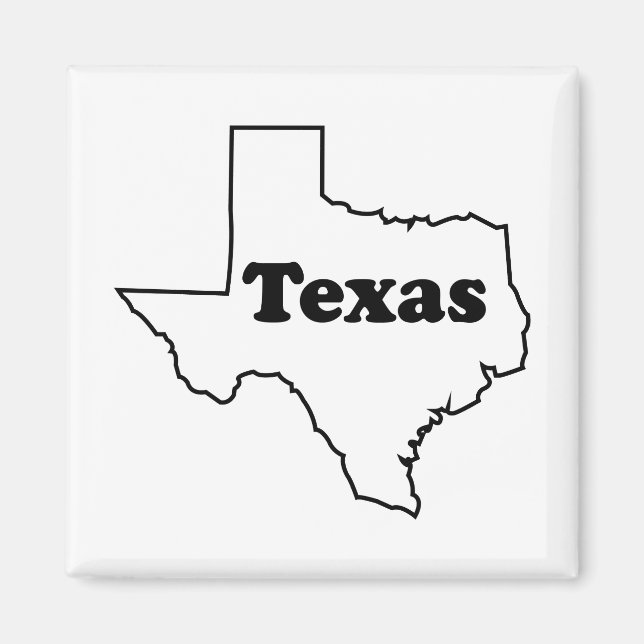 Imán Magnet de Texas (Frente)