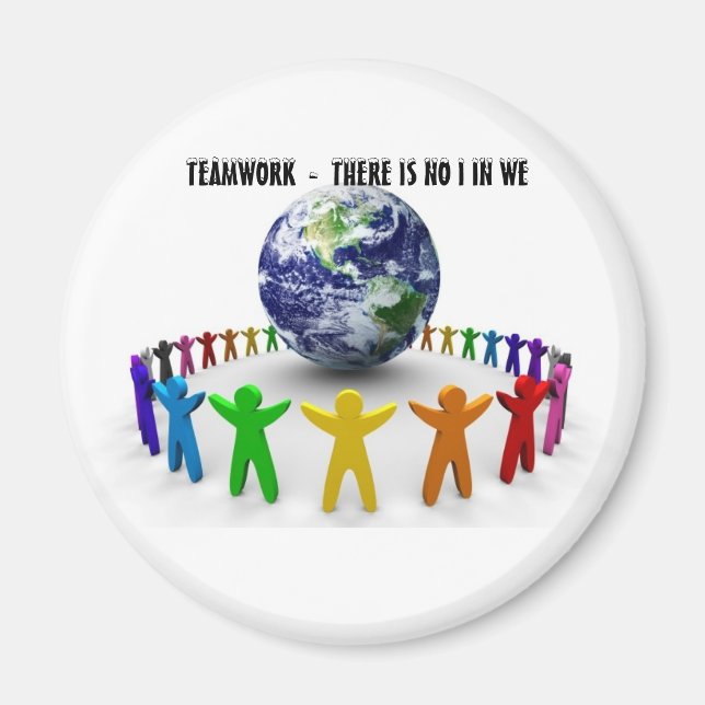 IMÁN MAGNET DE TRABAJO DE EQUIPO (Frente)