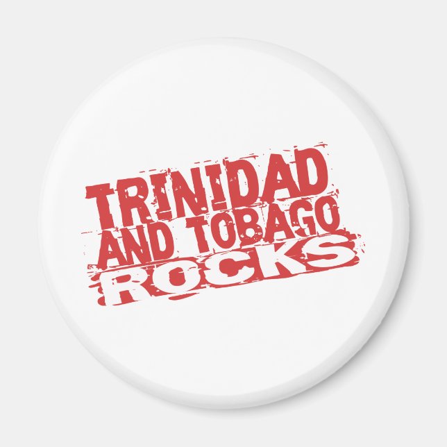 Imán Magnet de Trinidad y Tobago (Frente)