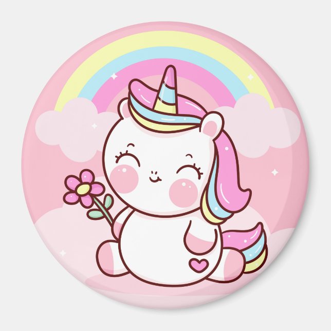 Imán Magnet de Unicornio (Frente)