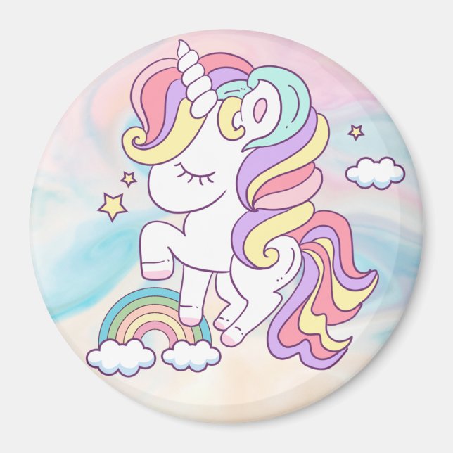 Imán Magnet de Unicornio (Frente)
