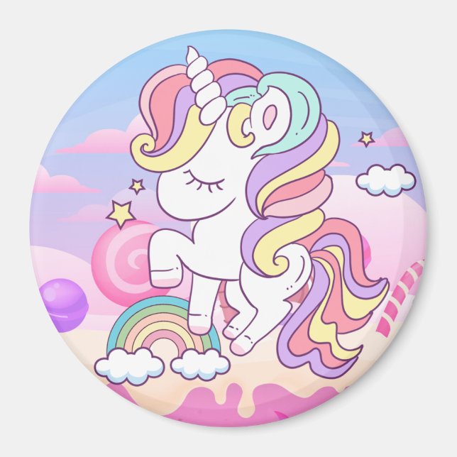 Imán Magnet de Unicornio (Frente)