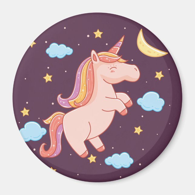 Imán Magnet de Unicornio (Frente)