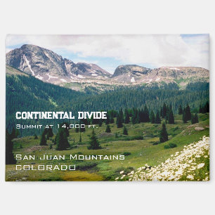 Imán Magnet de viajes: Montañas San Juan, Colorado
