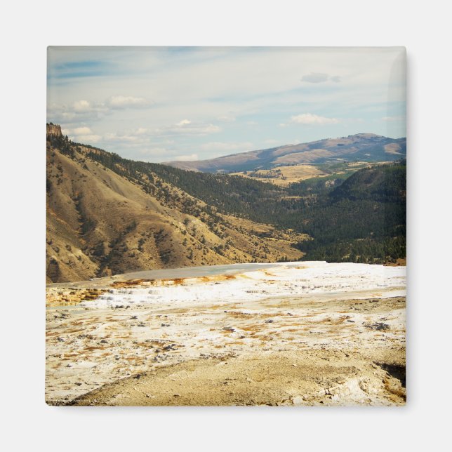 Imán Magnet de vista de mamut (Frente)