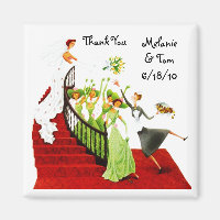 Magnet - Deco Regalo Boda Keepsake Bridesmaids TY