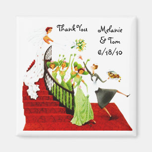 Imán Magnet - Deco Regalo Boda Keepsake Bridesmaids TY