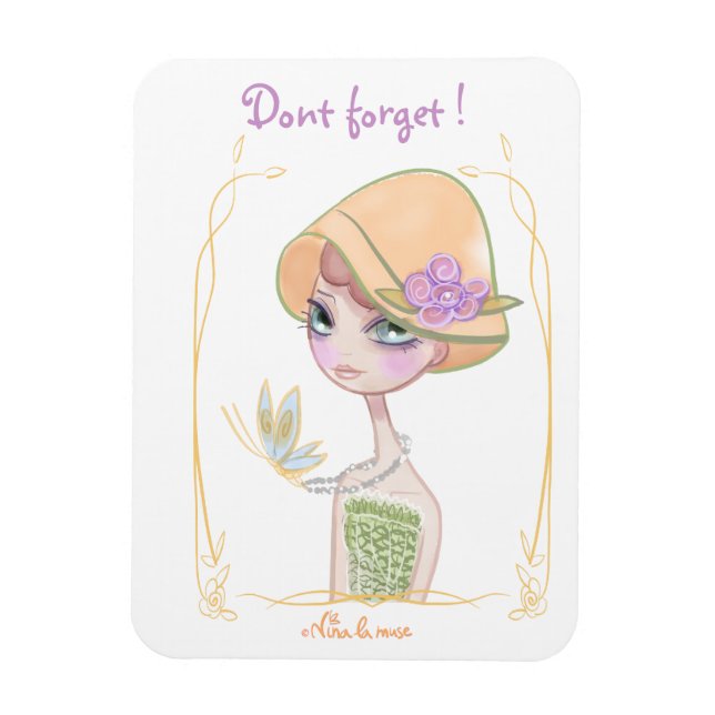 Imán Magnet decorativo para refrigerador (Vertical)