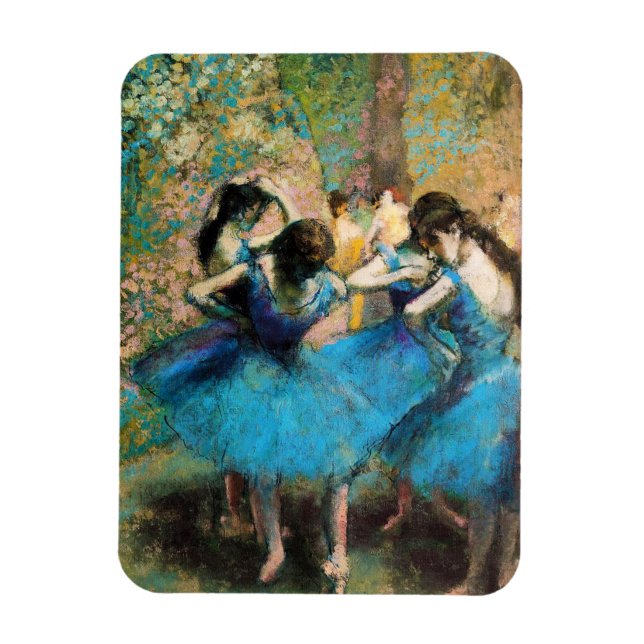 Imán Magnet Degas Blue Dancers (Vertical)