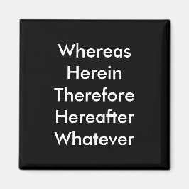 Imán Magnet del abogado: Considerando...