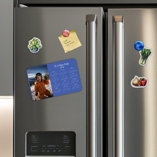 Imán Magnet del calendario fotográfico 2025