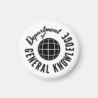 Imán Magnet del Departamento General del Conocimiento