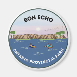 Imán Magnet del Parque Provincial Bon Echo Ontario