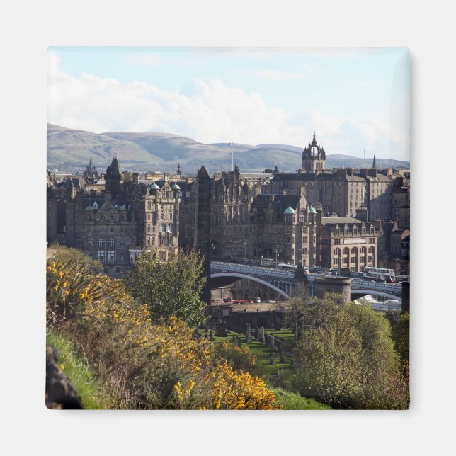 Imán Magnet del Puente Norte, Edimburgo (Frente)