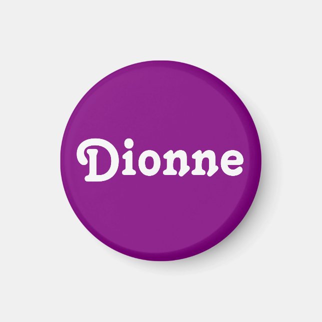Imán Magnet Dionne (Frente)