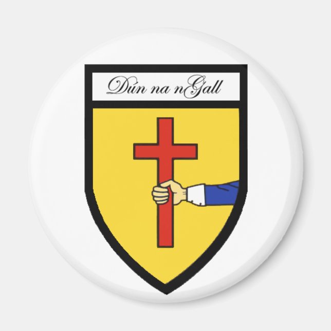 Imán Magnet Donegal del condado (Frente)