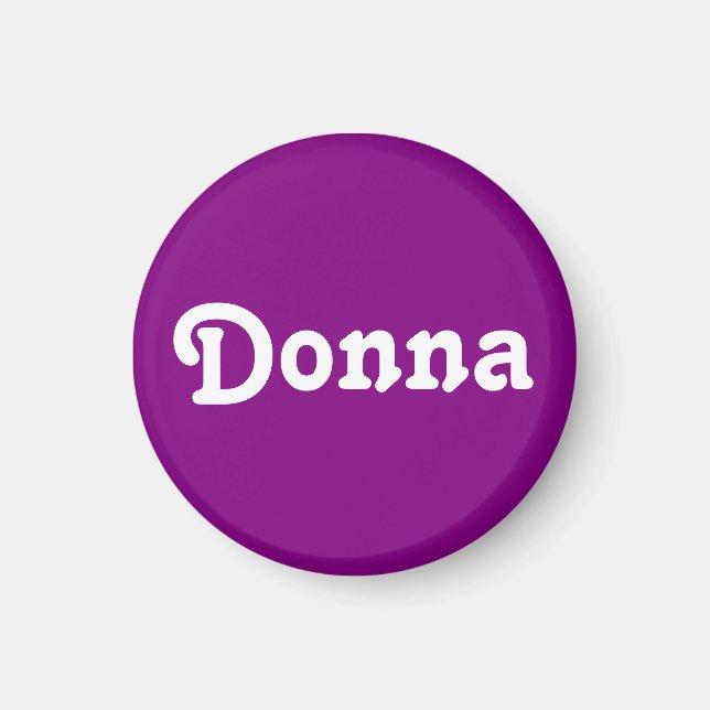 Imán Magnet Donna (Frente)