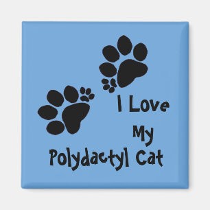 Imán Magnet - Dos Pawprints polidáctil