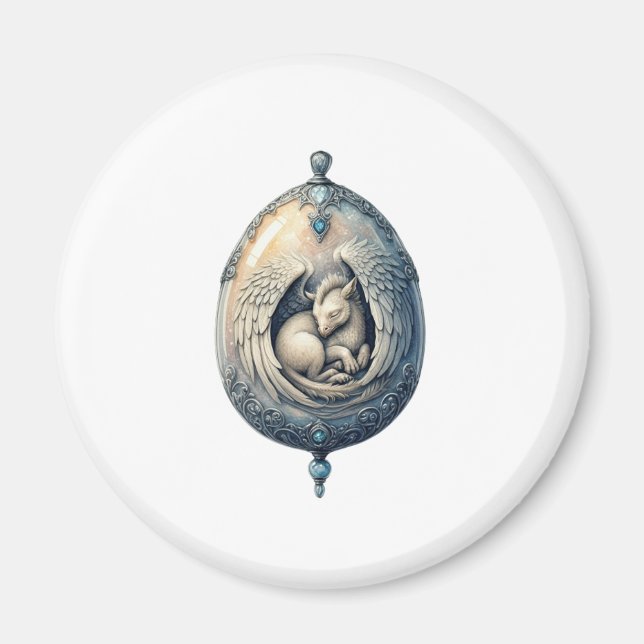 Imán magnet dragon (Frente)