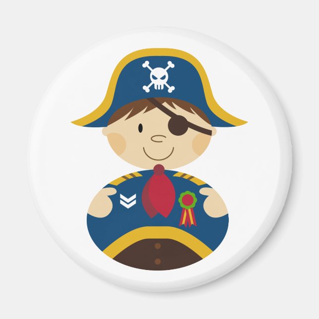 Imán Magnet, el gran capitán del pirata (Frente)