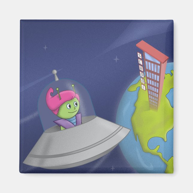 Imán Magnet Elemental de la Tierra (Frente)