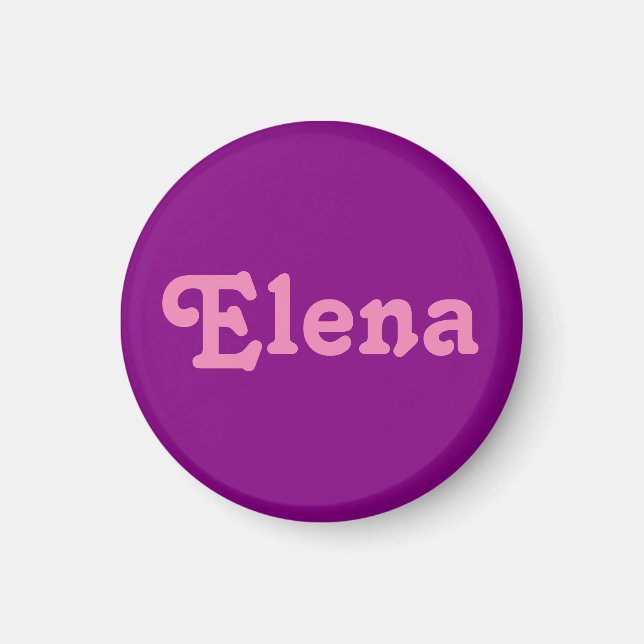 Imán Magnet Elena (Frente)