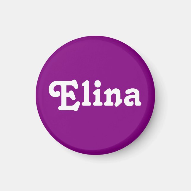 Imán Magnet Elina (Frente)