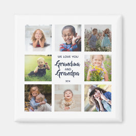 Imán Magnet especial 8 fotos para el abuelo de la abuel