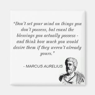Imán Magnet estoico (Marcus Aurelius)