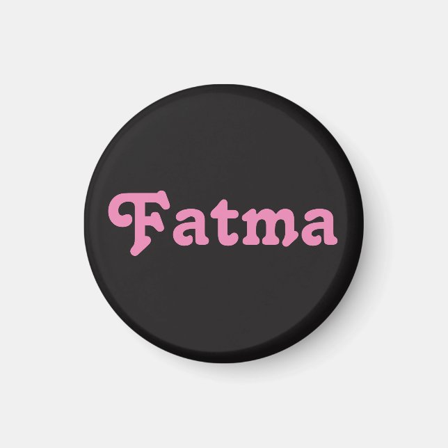 Imán Magnet Fatma (Frente)