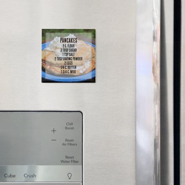 Imán Magnet - Favorite Pancake Recipe (In situ (nevera))