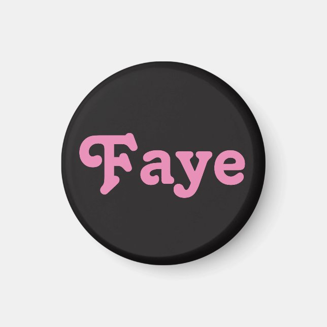Imán Magnet Faye (Frente)