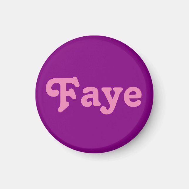 Imán Magnet Faye (Frente)