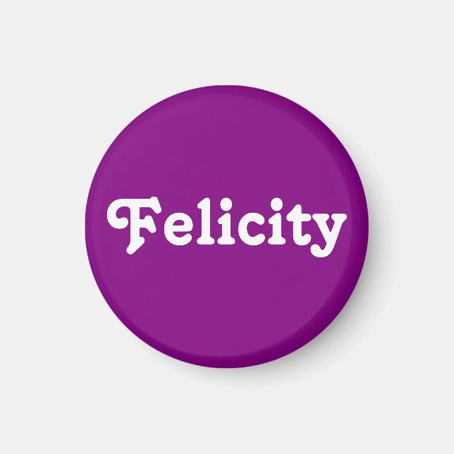 Imán Magnet Felicity (Frente)
