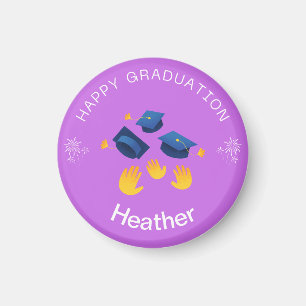 Imán Magnet - Feliz Graduación Personalizada - Añadir n