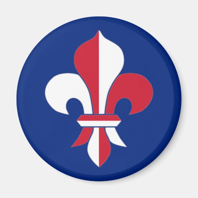 Imán Magnet Fleur-de-Lis (Frente)