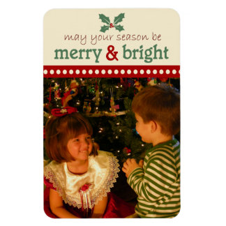 Imán Magnet Flexi Fotos Merry and Bright