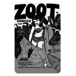 Imán Magnet flexible de los cómics de ZOOT de los años