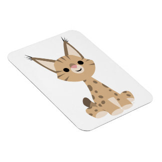 Imán Magnet flexible de Personalizado lindo Lynx