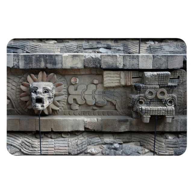 Imán Magnet Flexible de Teotihuacan (Horizontal)