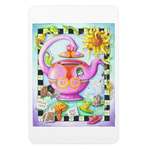 IMÁN MAGNET FLEXIBLE - MAD SOBRE FIESTA DE TÉ