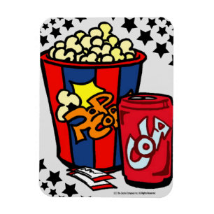 Imán Magnet flexible "Movie-Time Goodies"