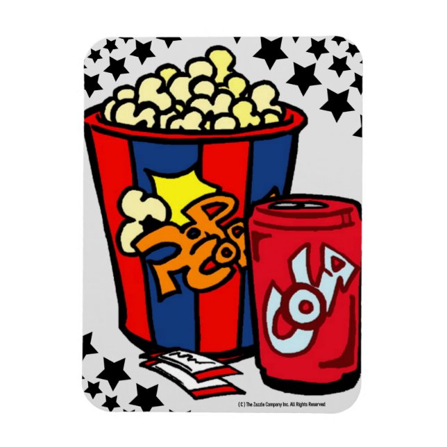 Imán Magnet flexible "Movie-Time Goodies" (Vertical)