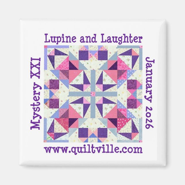 Imán Magnet for Lupine and Laughter (Frente)