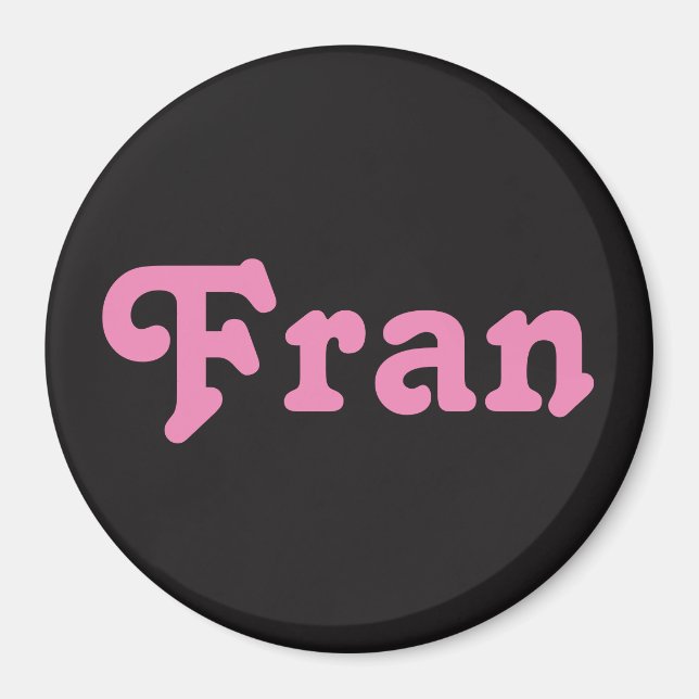 Imán Magnet Fran (Frente)